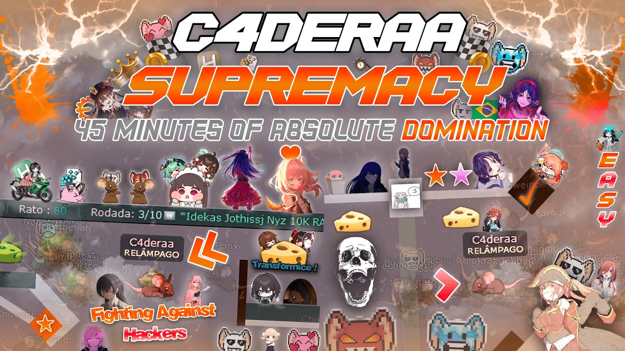 C4deraa Supremacy: 45 MINUTES OF ABSOLUTE DOMINATION [+50/100 MICE & BURLAS] | TRANSFORMICE