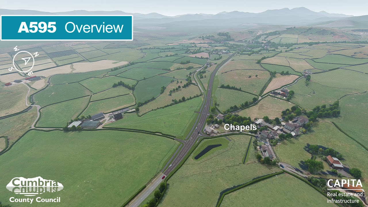 A595 Grizebeck Improvement - social media