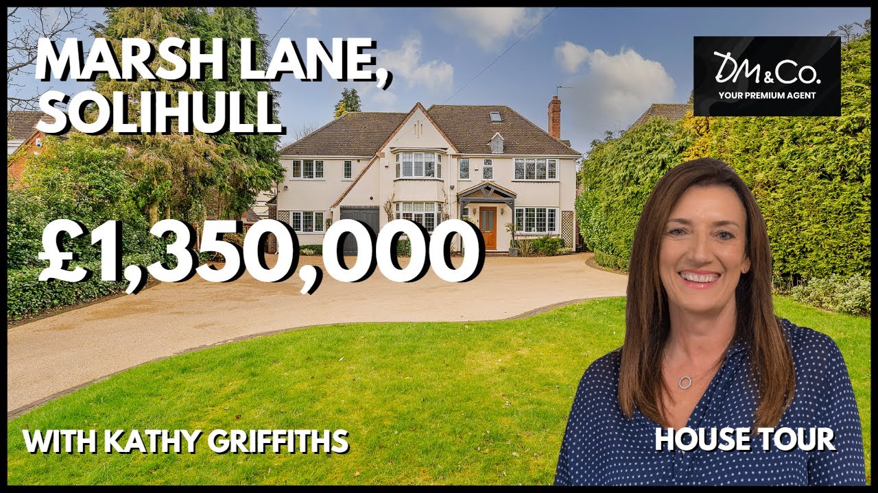 Fabulous four bedroom family home, within 10 minutes walk of Solihull Town Centre.