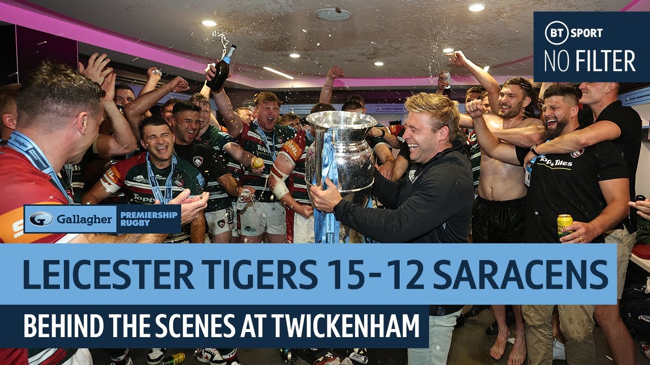 No Filter Prem Rugby: Leicester Tigers vs Saracens | Feel The Emotion As Freddie Burns Wins It LATE!