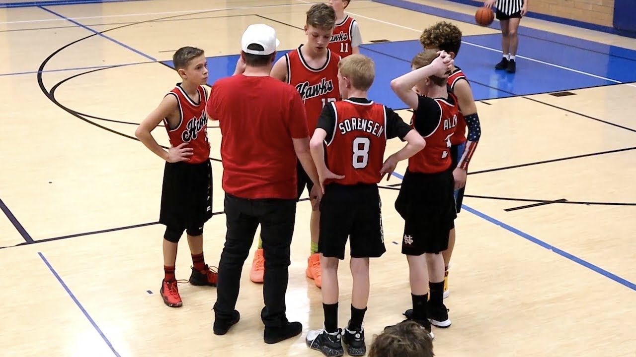 FIRST BASKETBALL GAME at the JUNIOR HIGH SCHOOL!