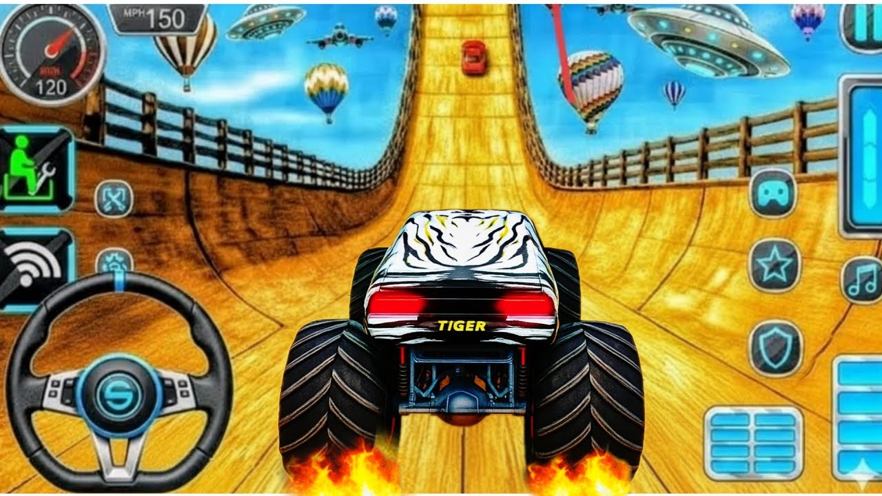 Flying Truck Racing Game: Sky-High Stunts! 🚗 For Toddlers#truckgame