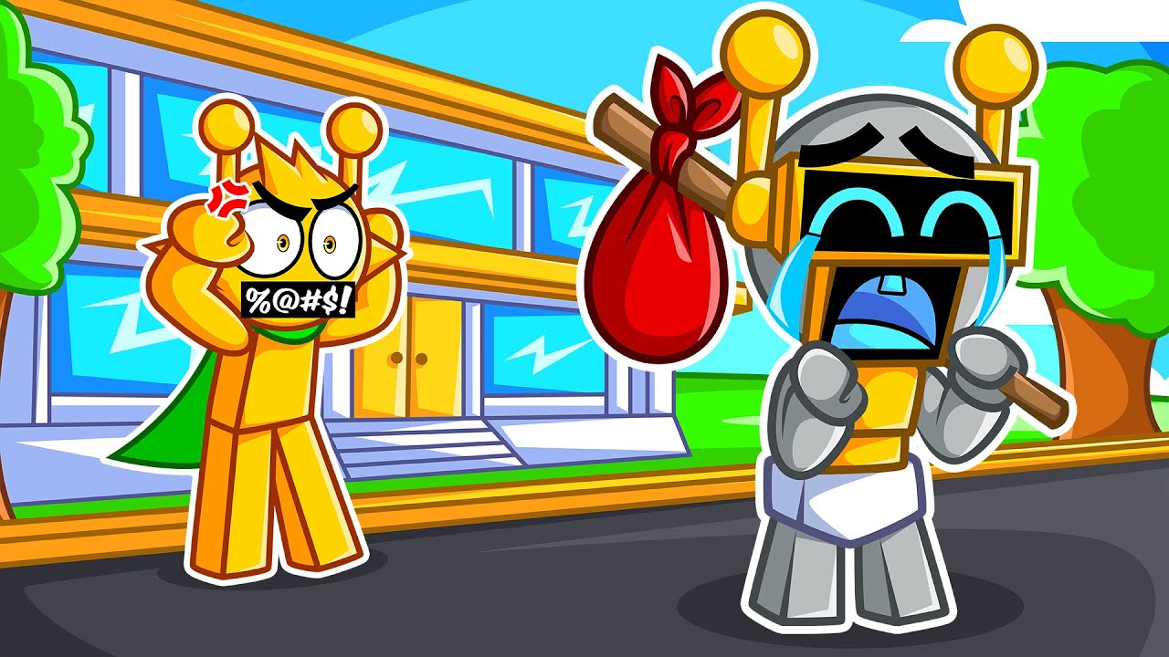 FUNBOT BEBE se ESCAPA de CASA en ROBLOX! (sprunki)