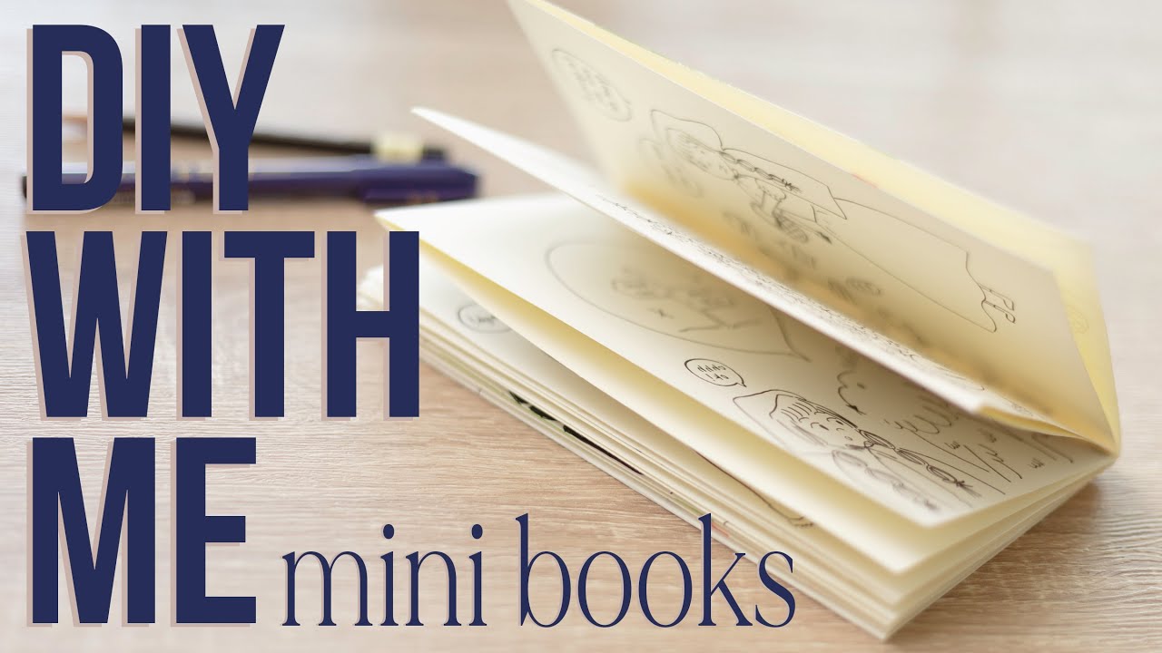 How to Make a Mini Book, Coloring Book, or Zine