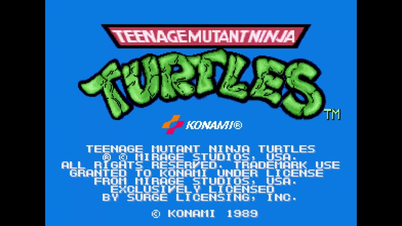 Teenage Mutant Ninja Turtles - Fire! ~Scene 1-1~ (ARCADE OST)