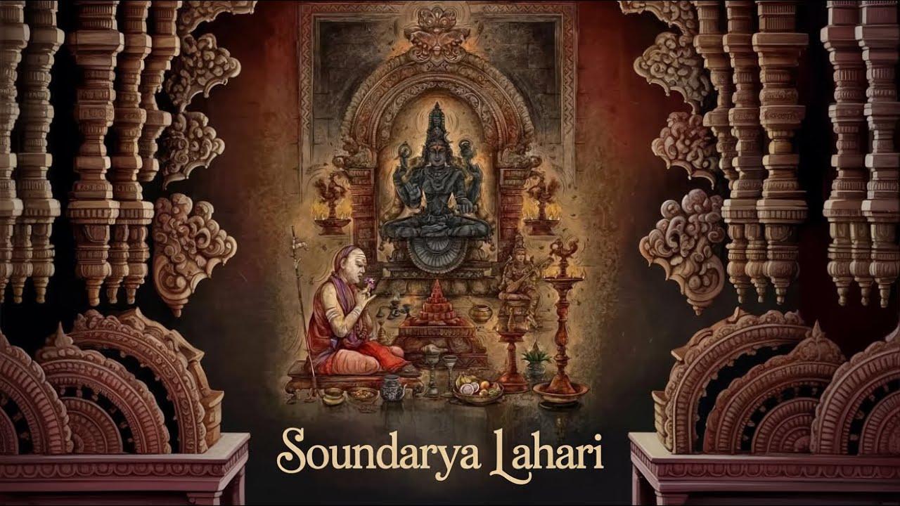 Soundarya Lahari 🎶 M.S. Subbulakshmi | Carnatic Classical Music | Devotional Songs ஸௌந்தர்ய லஹரி