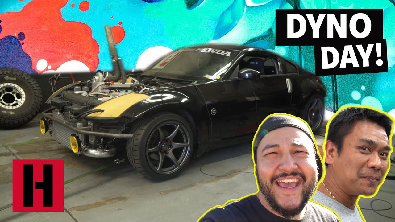 Время собирать и тестировать динамометр! Разовьёт ли K-Swapped 350Z мощность в 500 л.с.?!
