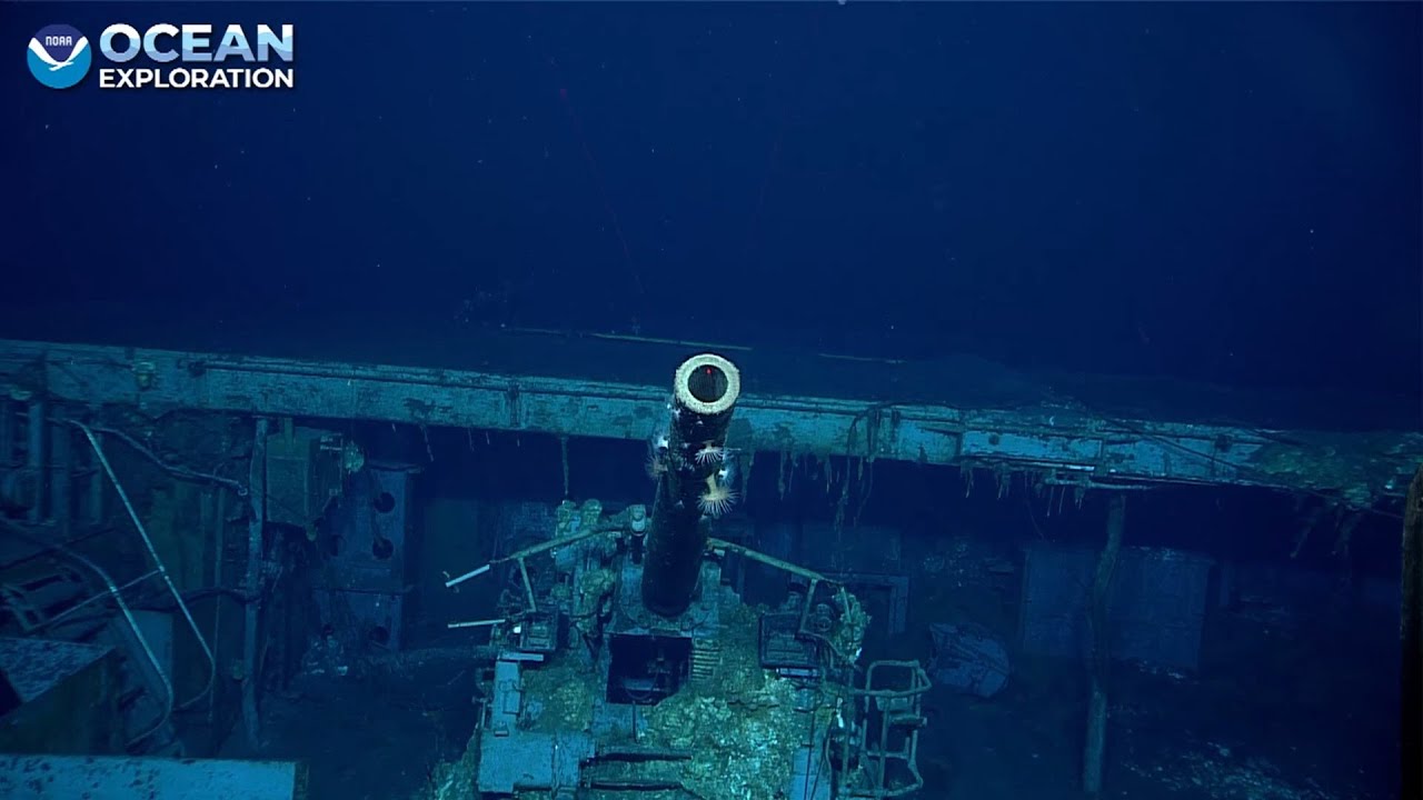 EX2503 Dive 07 Wreck of USS Yorktown CV 5 Apr 20 2025