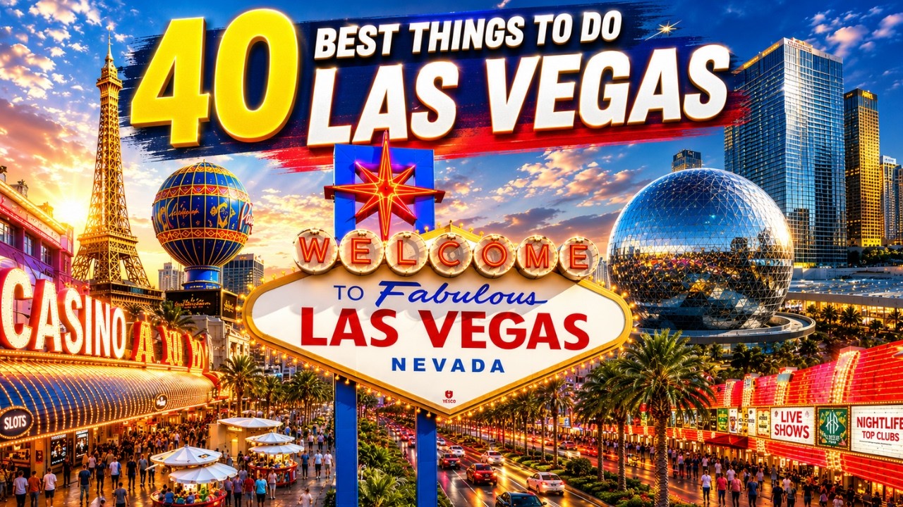 Best Things To Do in Las Vegas 2026 4K