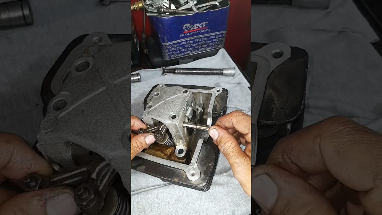 TVS APACHE 200 reparemos cabeza de fuerza