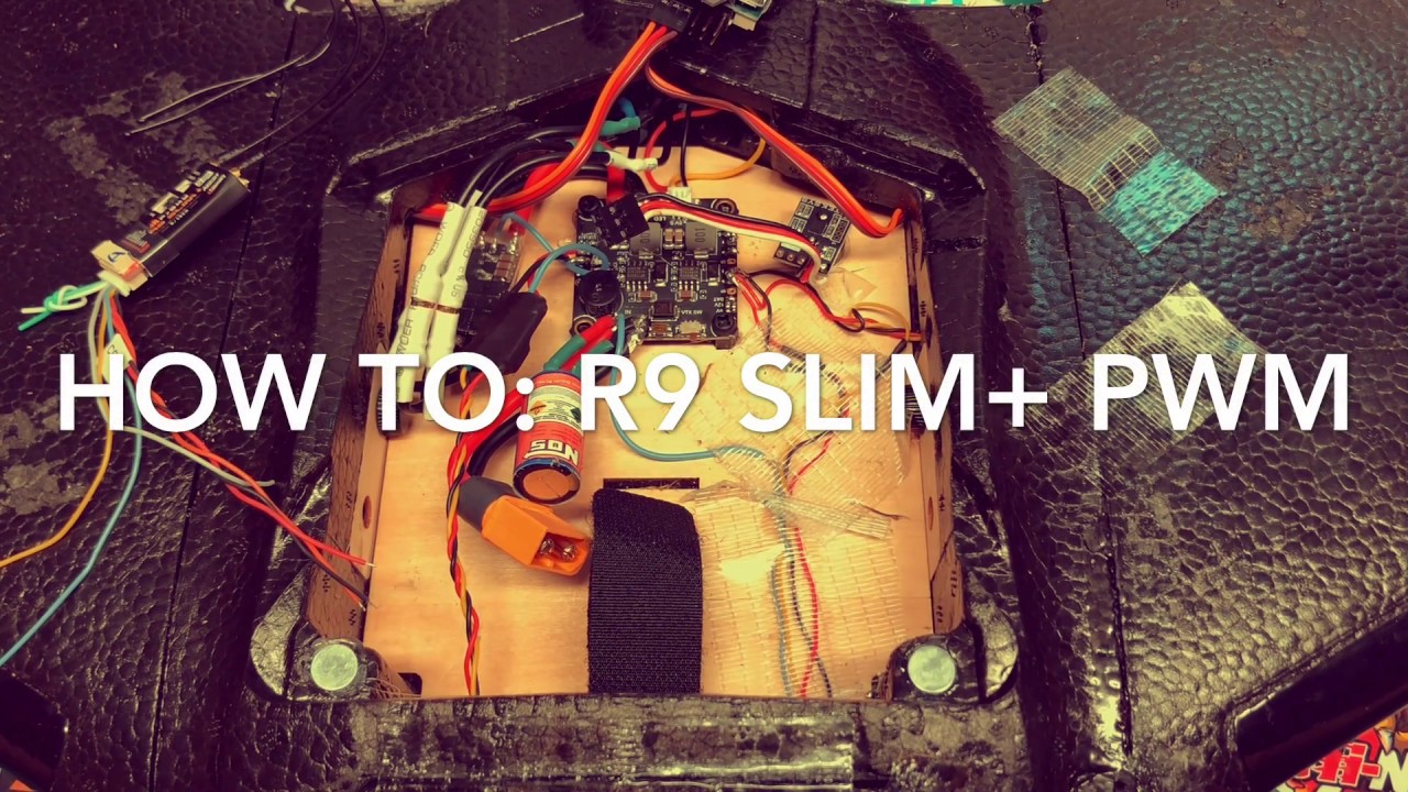 How To: Connect frsky R9+ With PWM For A Wing Or Plane