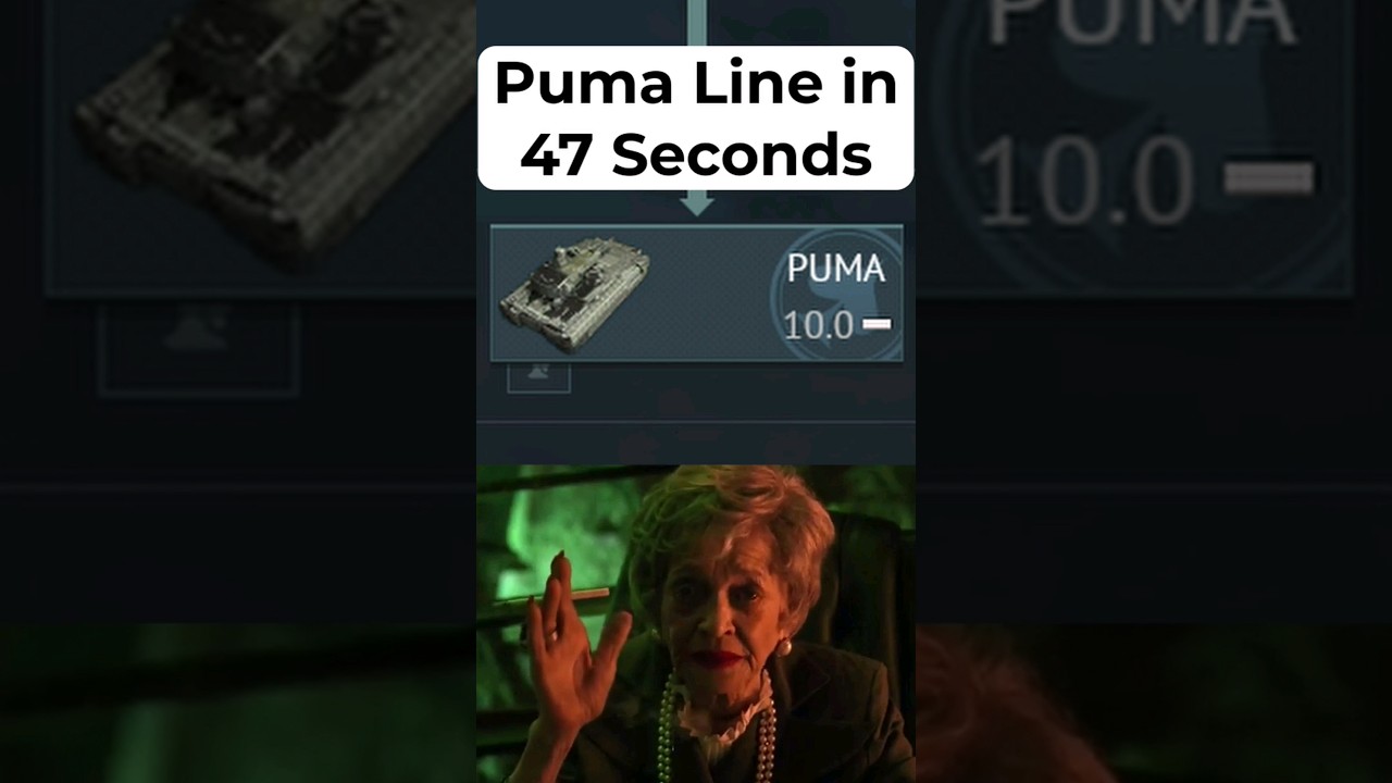 Puma Line in 47 seconds #warthunder