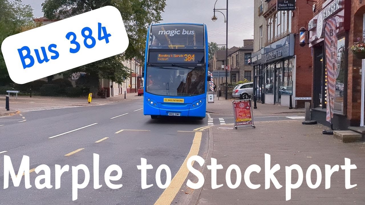 No Magic at all | Bus 384 Marple to Stockport | August 2025
