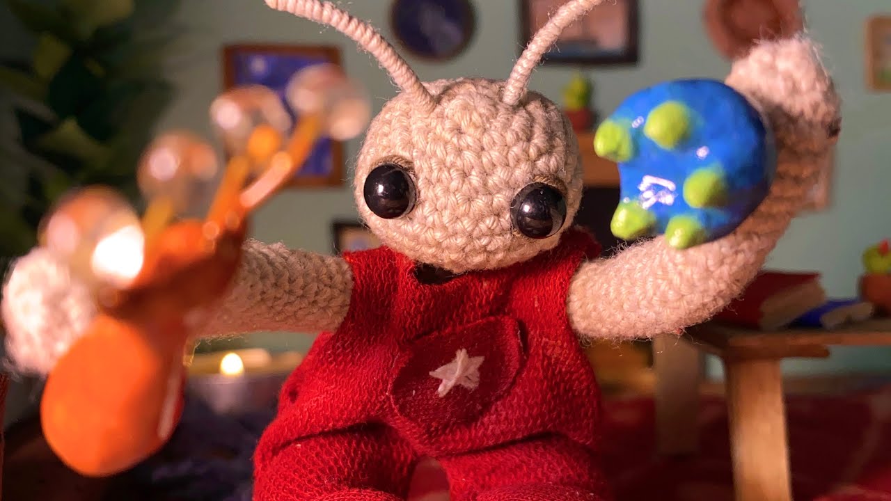 beetle friend gives you a scalp massage on a rainy day ASMR 🌧️🍂