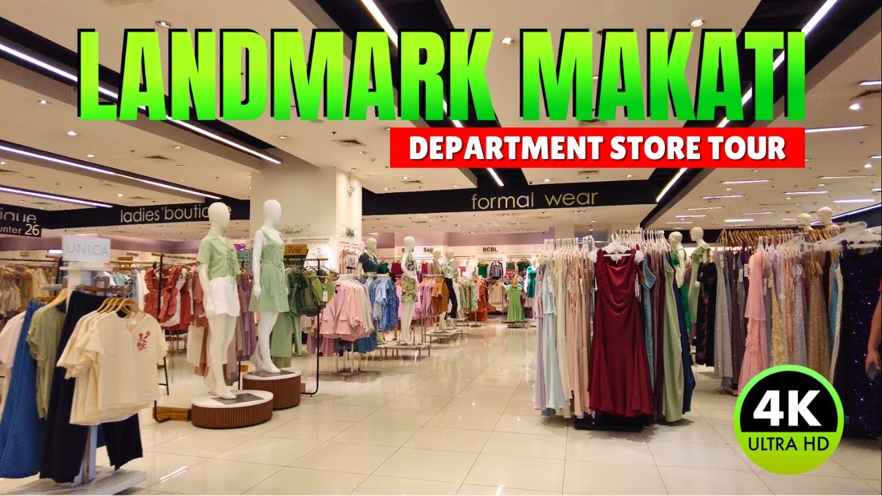 [4K] Landmark Makati Shopping Spree  January 2026 Department Store Walkthrough