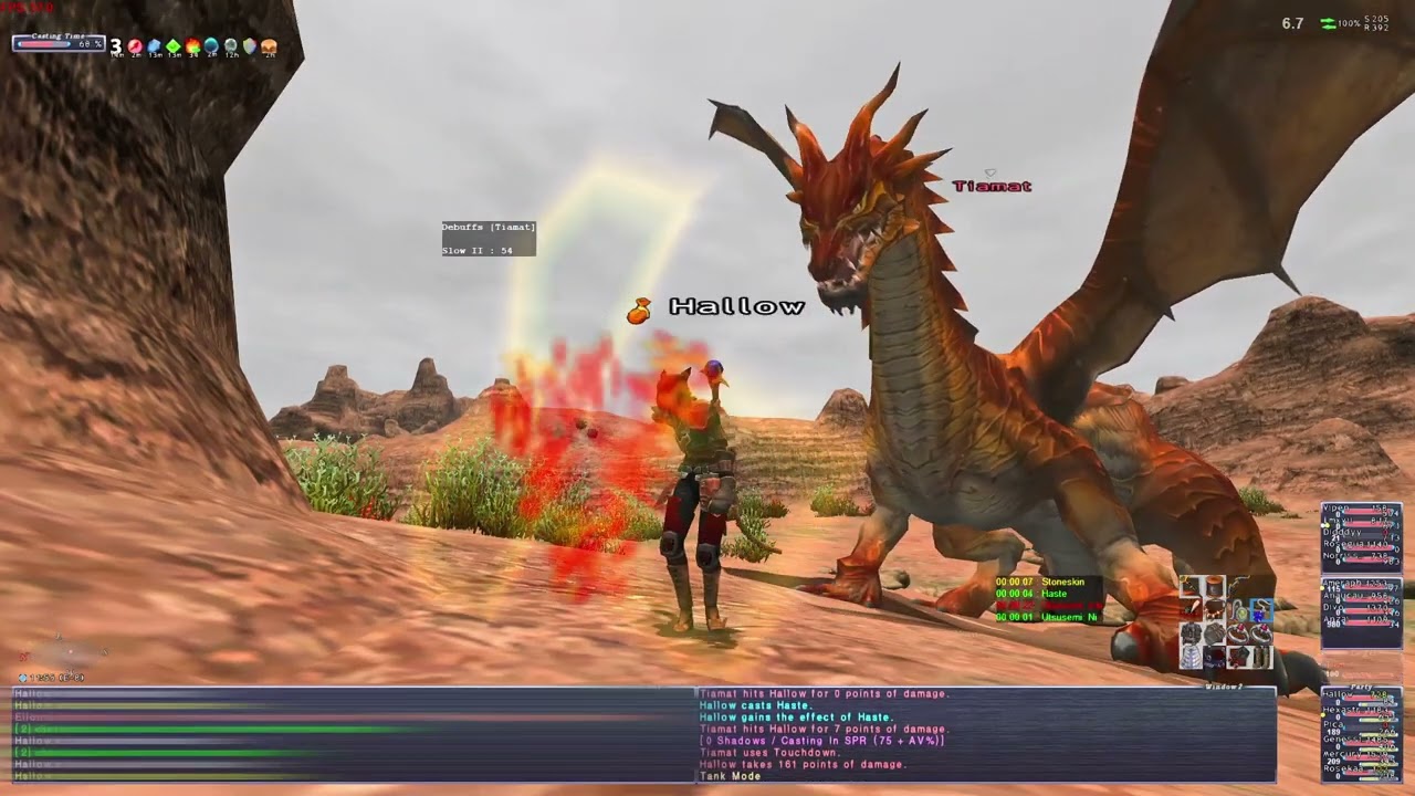 Solo holding Tiamat while my noob friends take forever to get ready :P