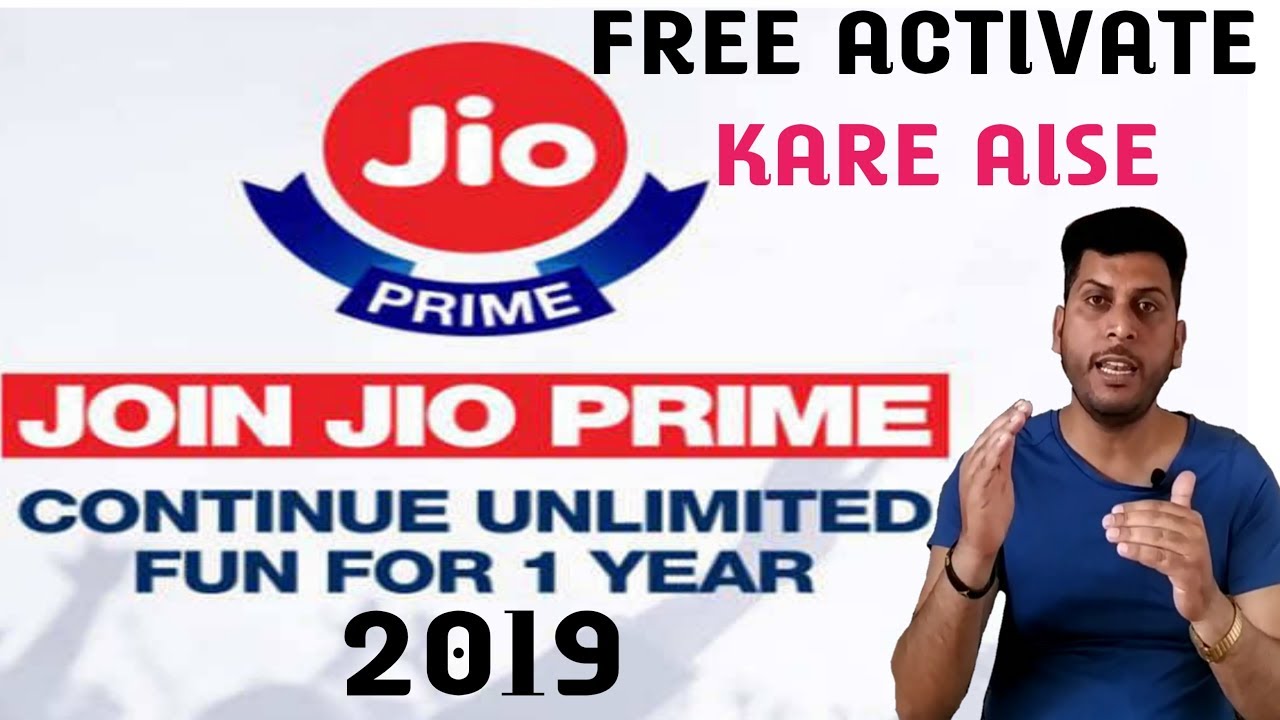 How to activate free jio prime membership 2019
