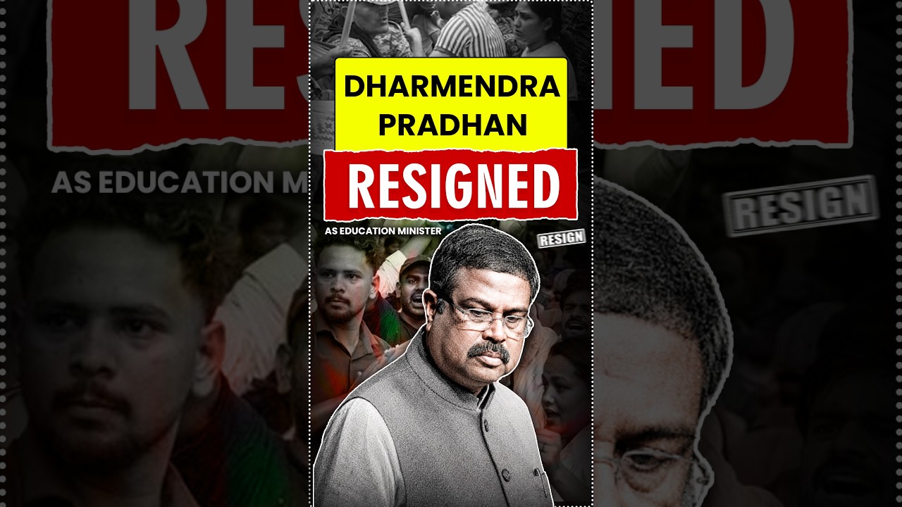 Dharmendra Pradhan Resigns!! 🔥#dharmendrapradhan #educationminister #resignation