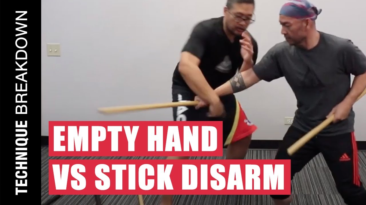 EMPTY HAND vs STICK DISARMS in FILIPINO MARTIAL ARTS | Kali | Eskrima | Arnis