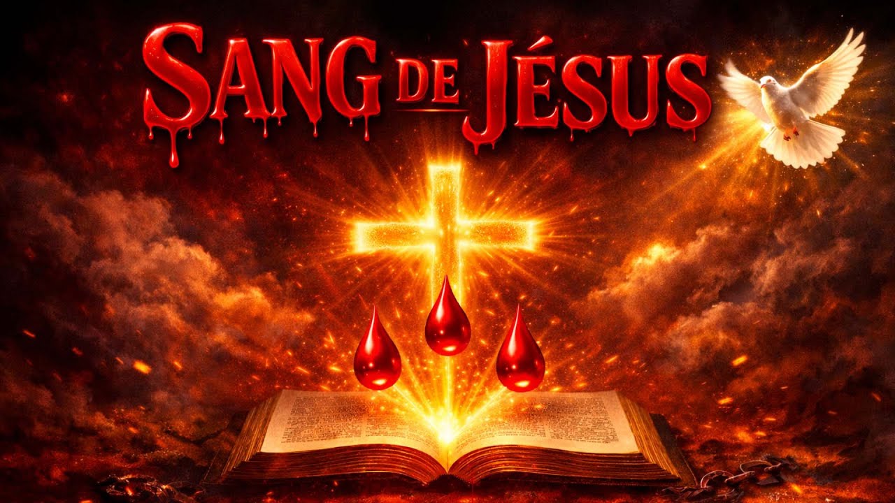 🔴 TOUT ESPRIT MALIN SORTIRA DE TA MAISON CETTE NUITLE SANG DE JÉSUS A DU POUVOIR | PRIÈRE PUISSANTE