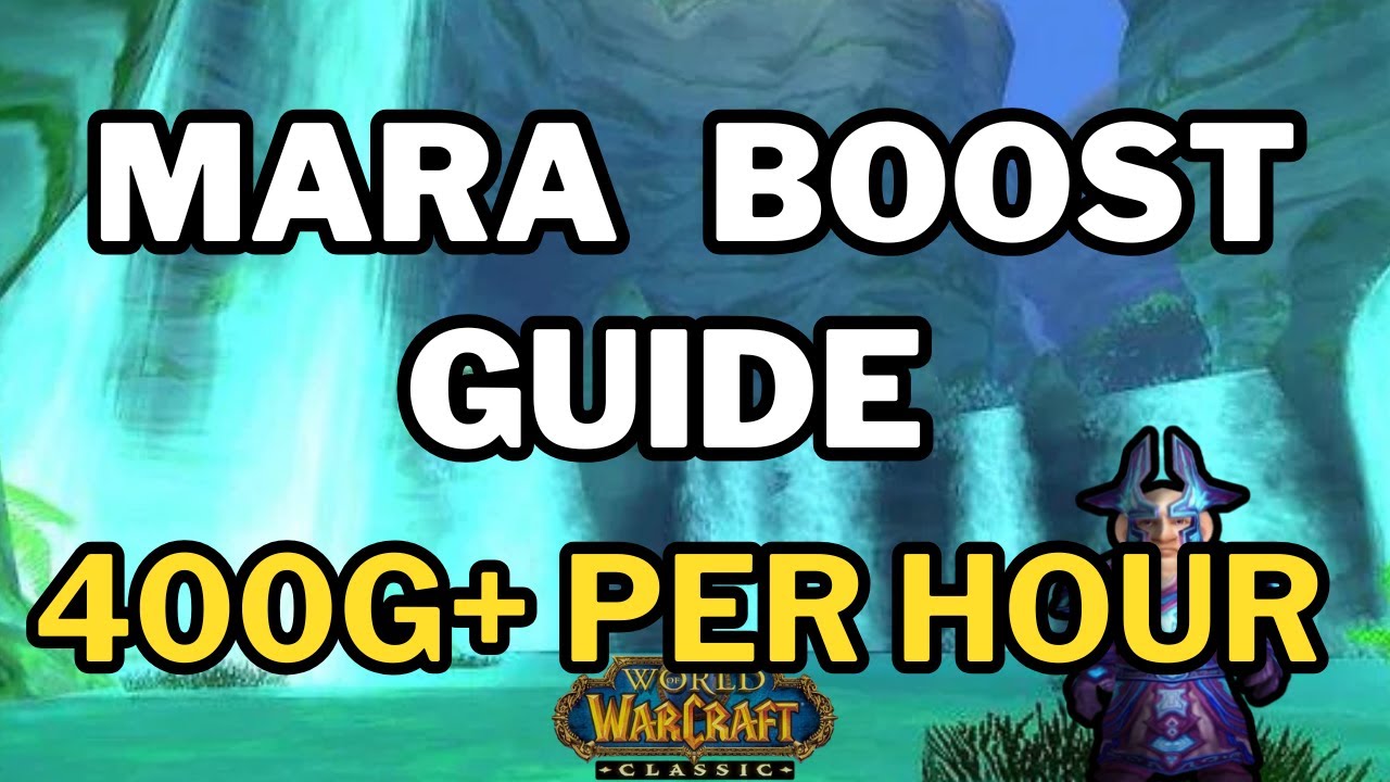 Classic WoW Mage Mara Boost Guide | 400g Per Hour