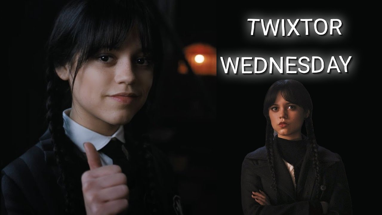 twixtor wednesday jenna ortega