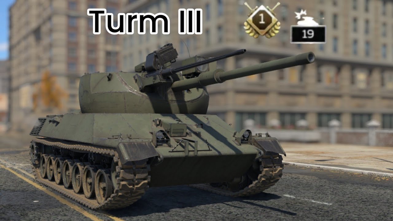19 kills with Turm III | War Thunder Mobile
