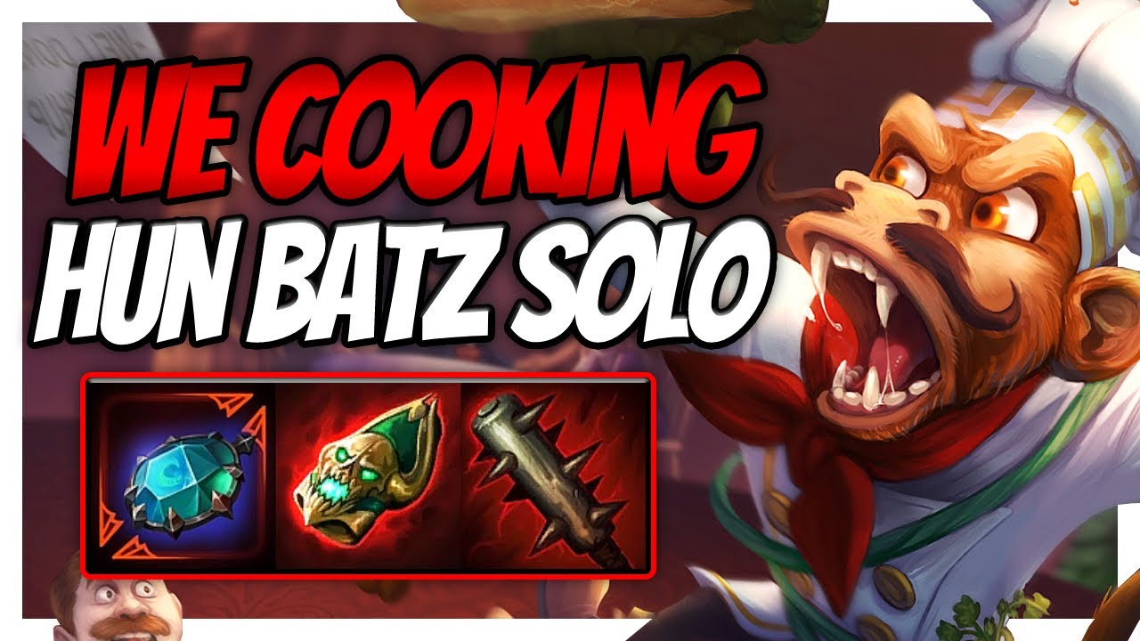 WE COOKING TONIGHT WITH THE BUN HATZ! - Smite Hun Batz solo