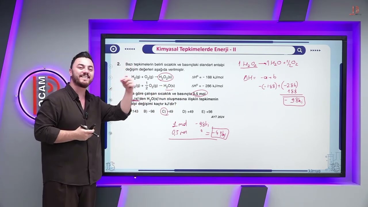 Kimyasal Tepkimelerde Enerji (24benzer)