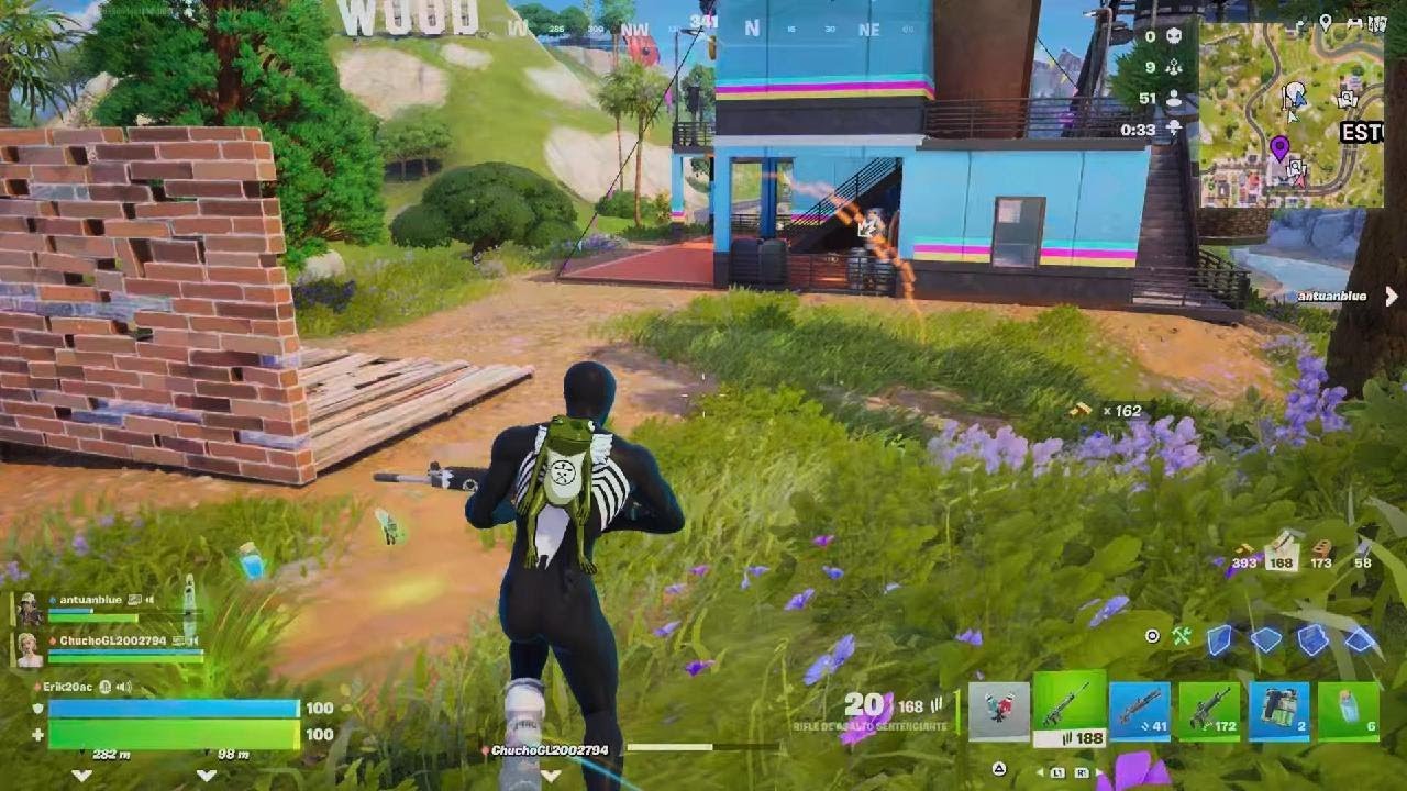 Fornite en equipo