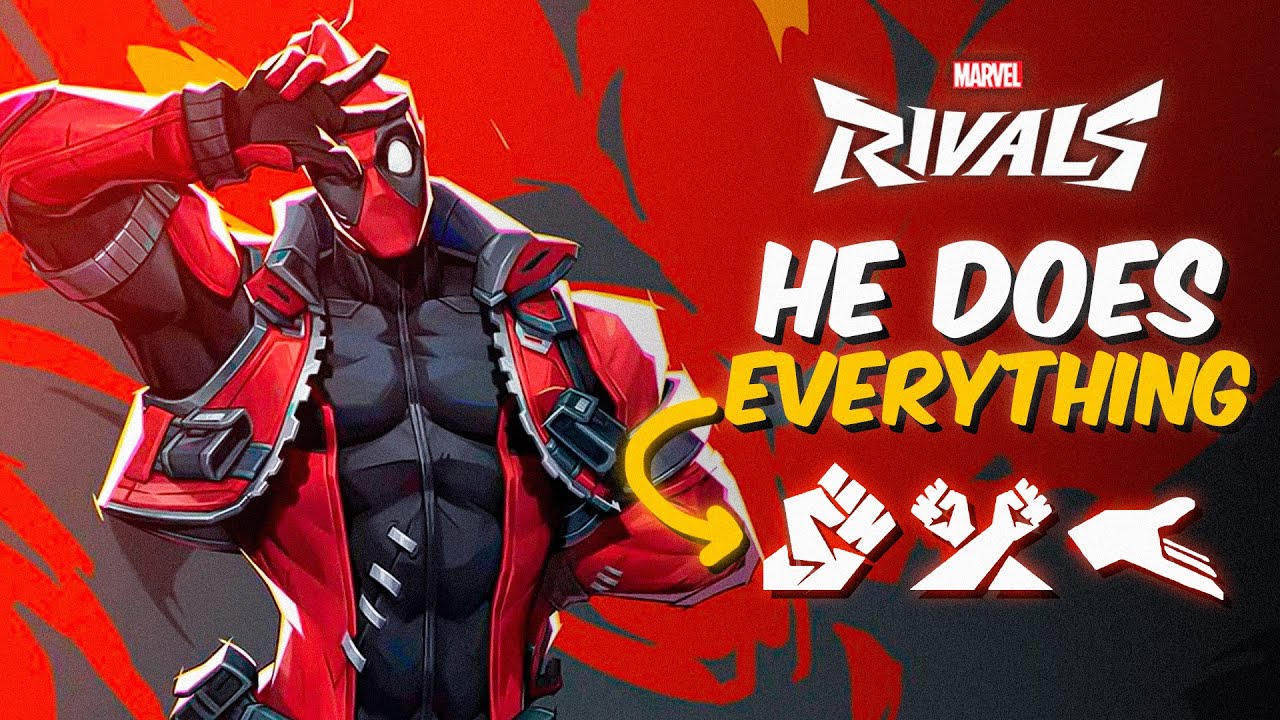 Дэдпул в Marvel Rivals: объяснение первого героя, выполняющего тройную роль (6 сезон)