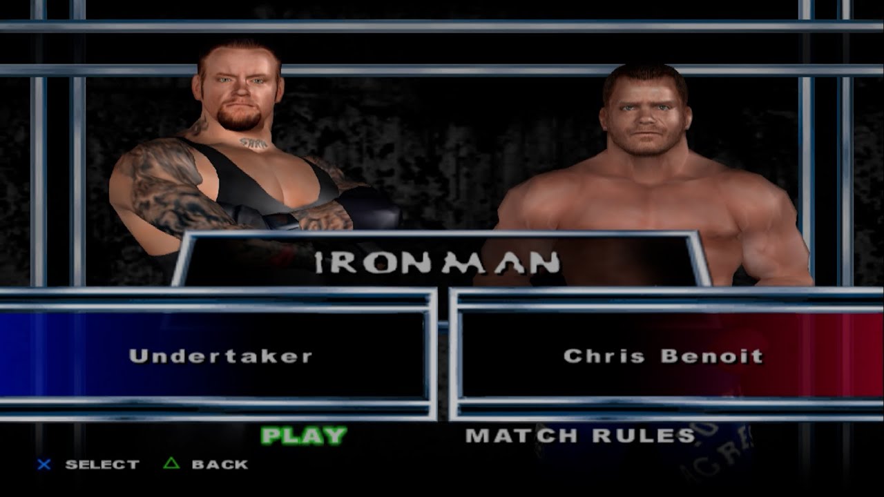 WWE SmackDown! Here Comes the Pain - Undertaker VS Chris Benoit (IRONMAN)