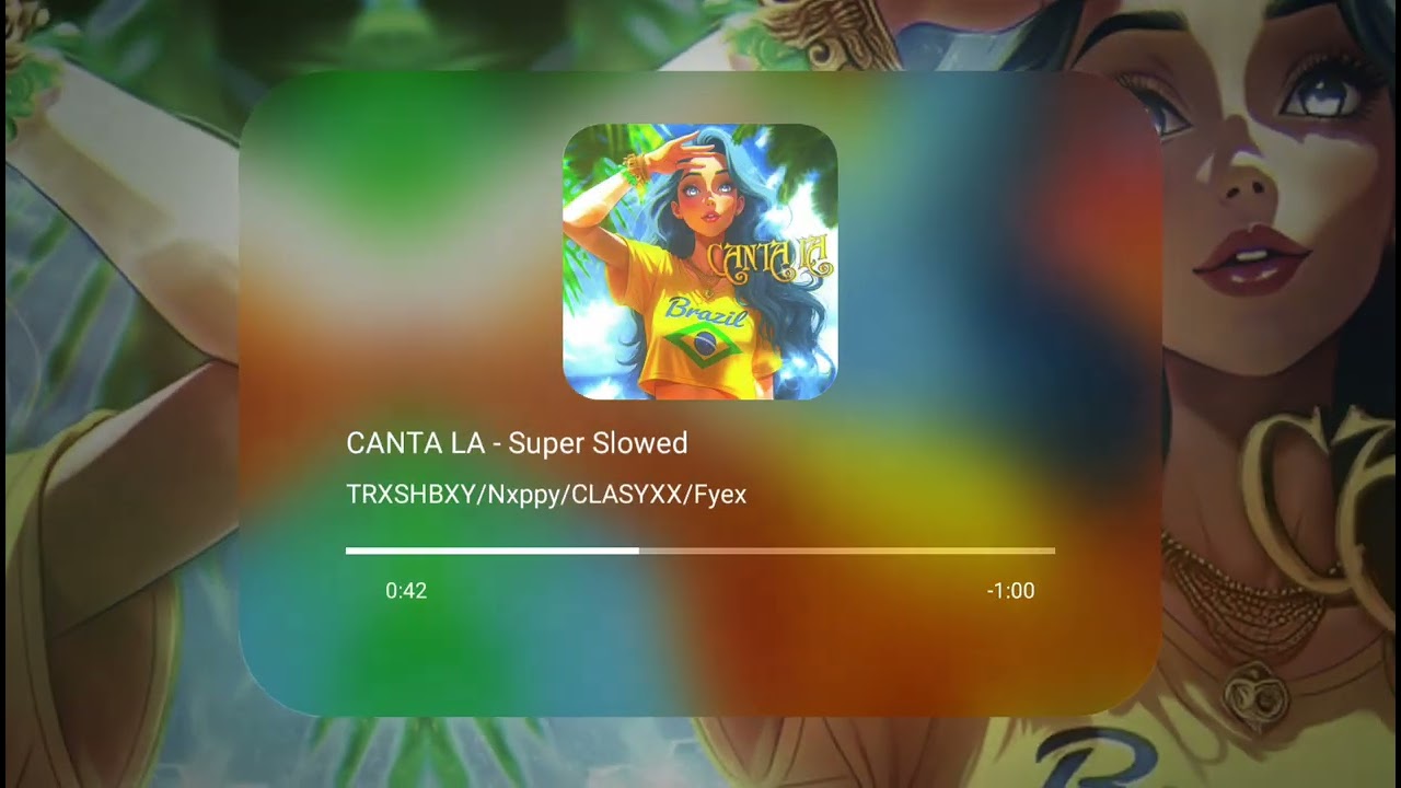 TRXSHBXY,Nxppy,CLASYXX ,Fyex - CANTA LA (Super Slowed)