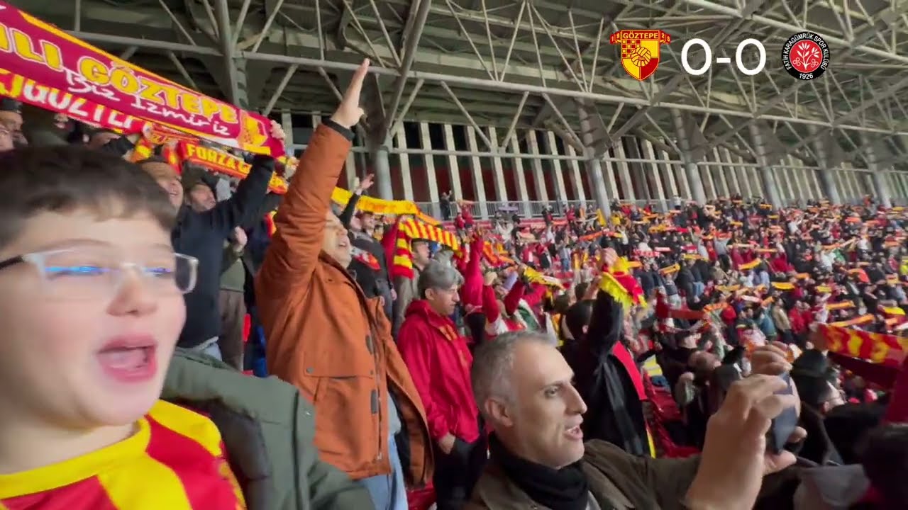 Geri Düştük, Geri Döndük! 🔴🟡 Göztepe 2-1 Karagümrük | Müthiş Comeback Vlog