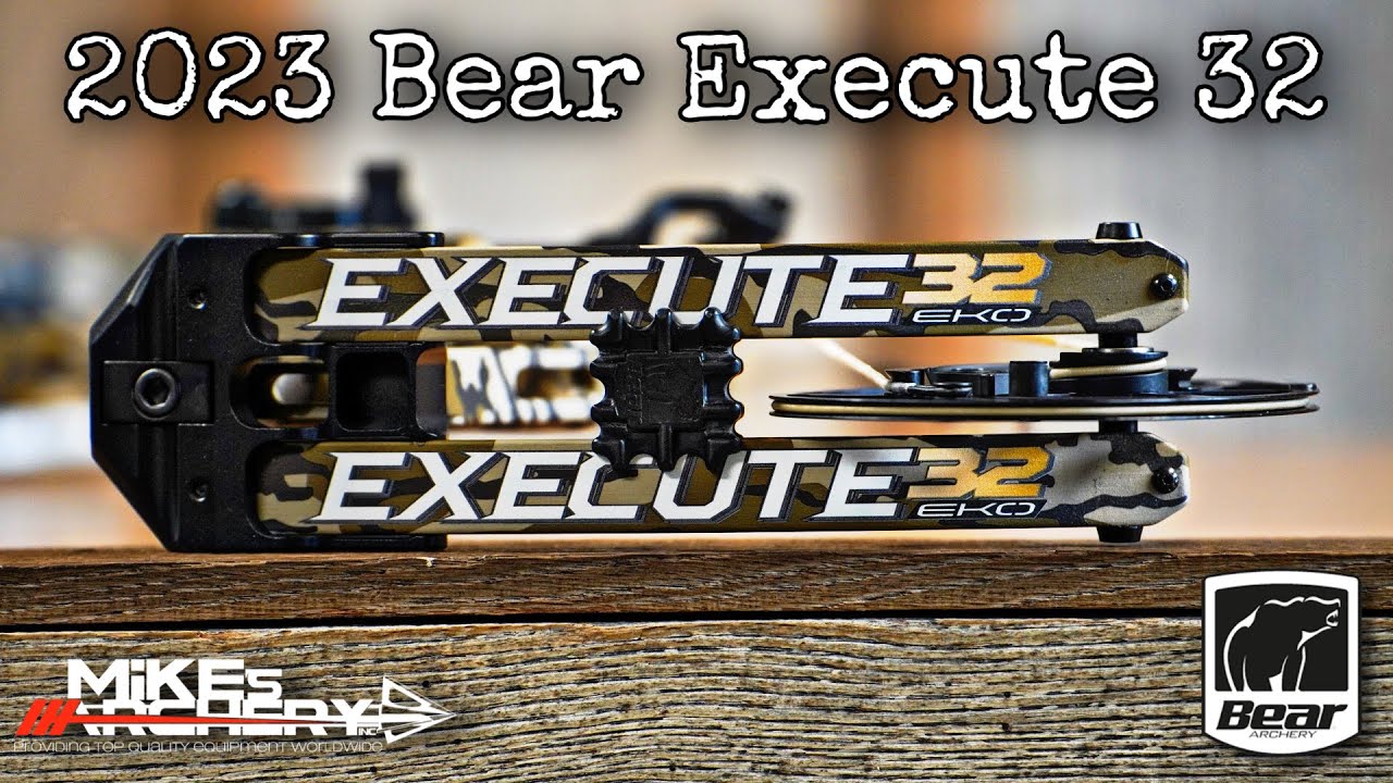 Bear Archery 2023 Execute 32 EKO Bow Review by Mike's Archery