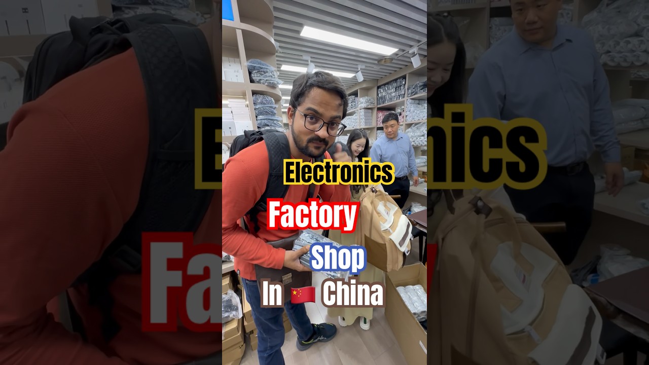 Visit world biggest electronics market in China