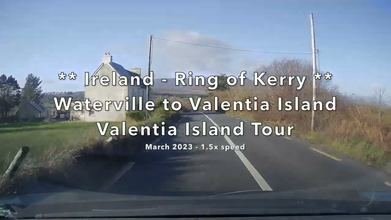 ** IRELAND ** Wild Atlantic Way * Ring of Kerry * Waterville to Valentia Island / island tour