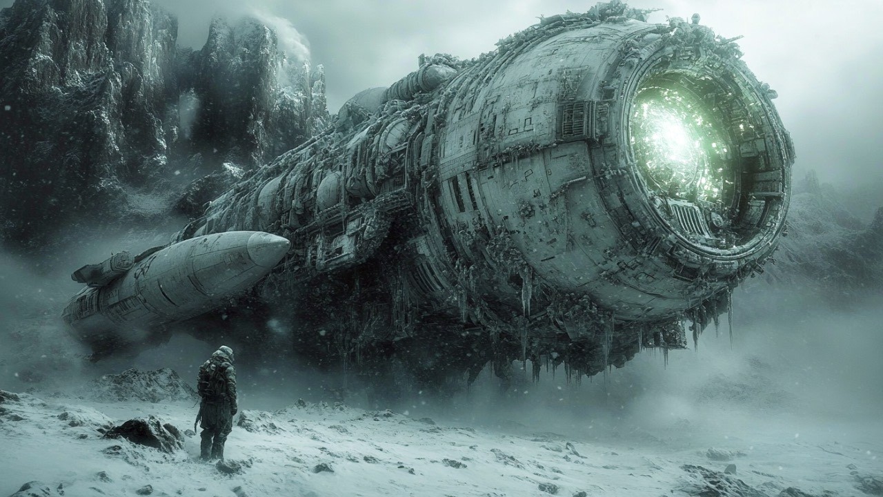 Breath of Ice | Atmospheric Sci Fi Ambient for Writing | 2 hours