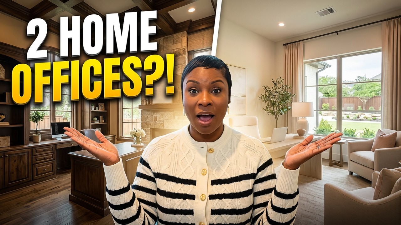 The Perfect Dual Office Setup? This Prosper Texas Home Has It