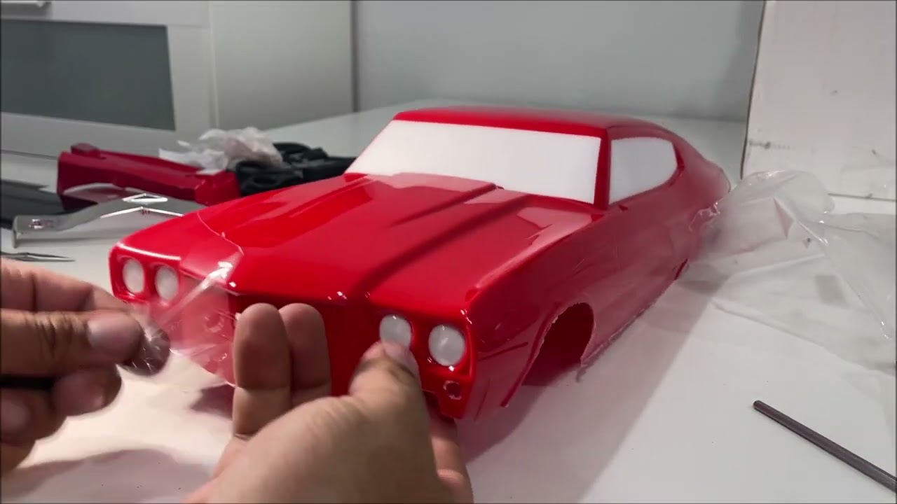 Kyosho 1/10 Chevelle RC body lexan