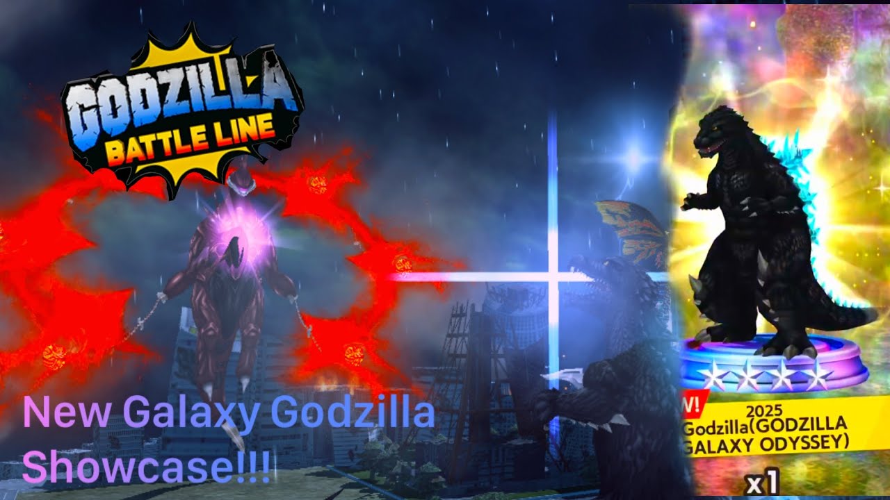 NEW GODZILLA GALAXY ODYSSEY SHOWCASE!!! | Godzilla Battle Lines
