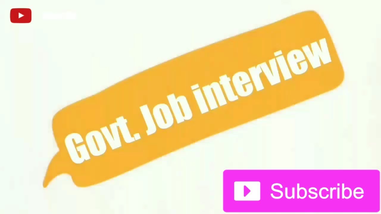 Funny Private and Govt interview