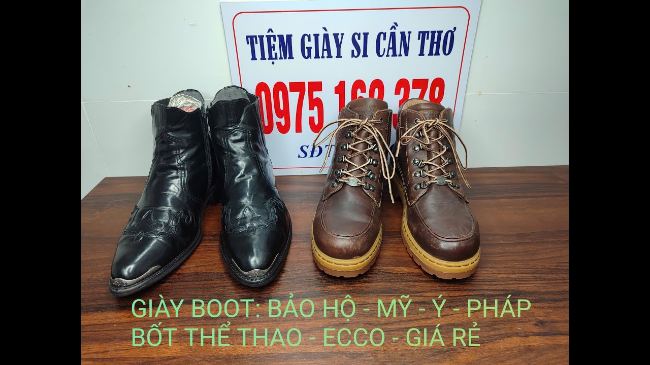 GI&Agrave;Y GI&Agrave;Y BOOT: ECCO - ZIP - BẢO HỘ - &Yacute; - MỸ - H&Agrave;NG GI&Aacute; RẺ LAO ĐỘNG. NG&Agrave;Y 04/12/2025