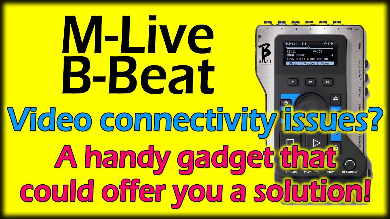 A handy gadget that may resolve some video connection issues