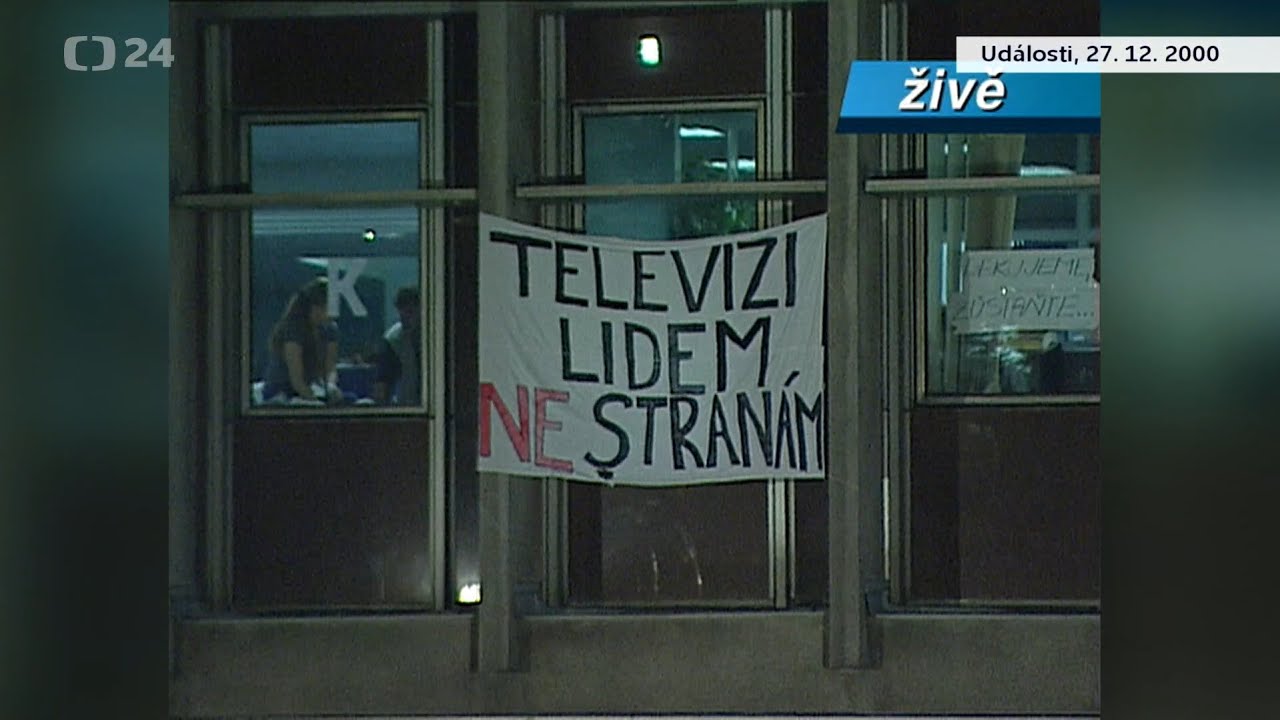 25 let od Televizní krize | Newsroom | ČT24