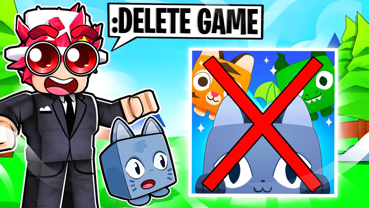 Pet Simulator X, BUT I DELETE GAME..