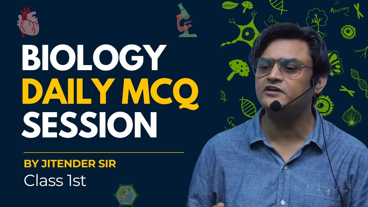 BIOLOGY MCQ DAILY SESSION | PGIMER | GMCH | PGIMS | 17-June-2025