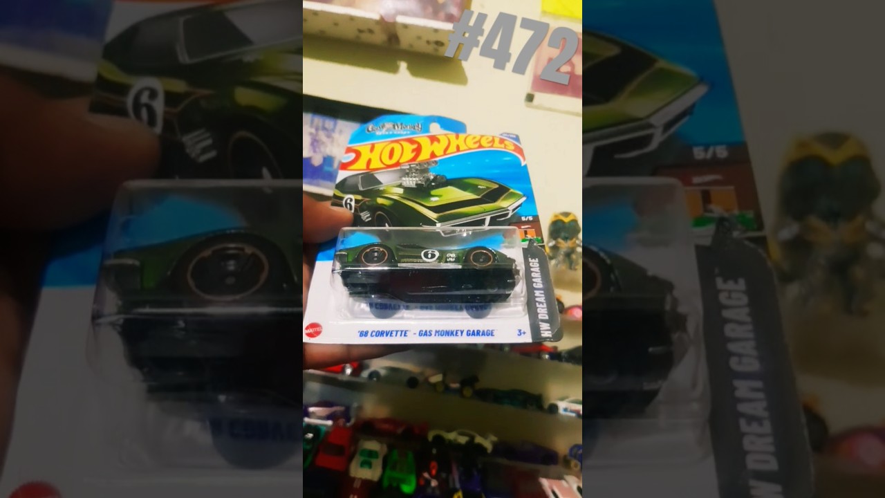 FAST MONKEY EVER RUN!!!!! #hotwheelscollection #gasmonkeygarage #corvette