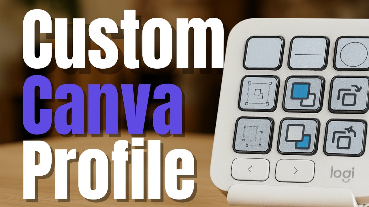 Setup a Canva Profile on the Logitech MX Creative Console