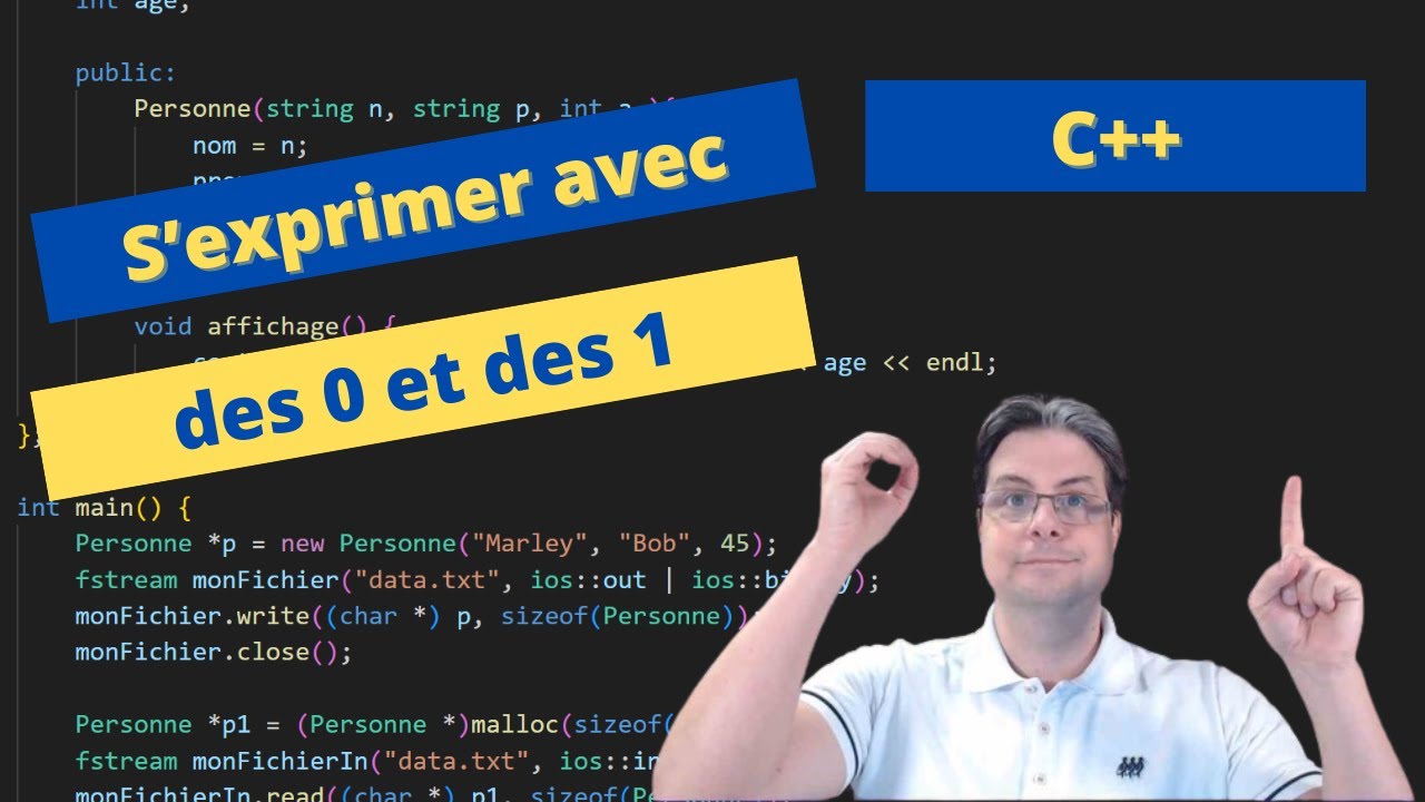 Programmation C++ : Les fichiers binaires
